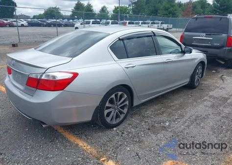 2015 Honda Accord Sport из США, поврежденный, VIN 1HGCR2F57FA095968